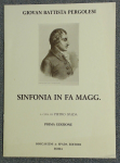 Giovan Battista Pergolesi Symhony In Fa Magg (F Major)