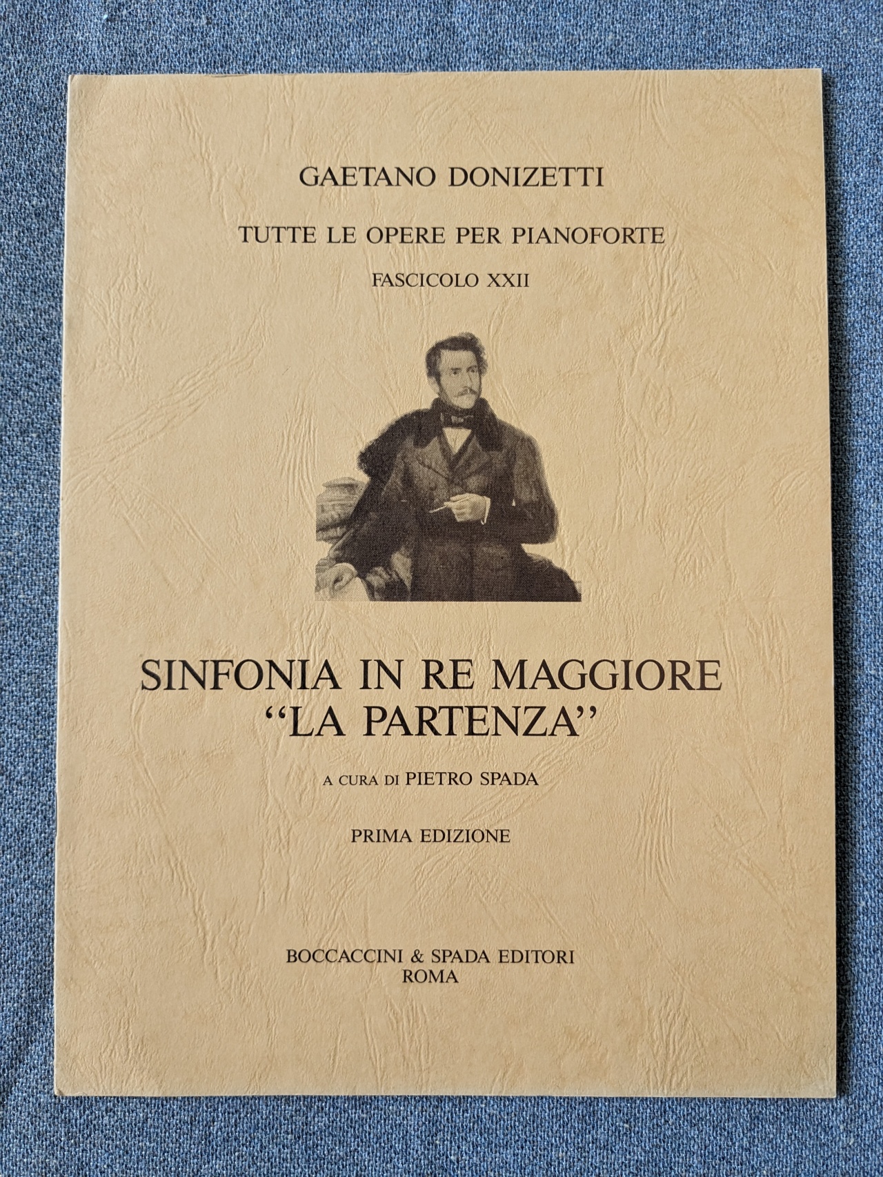 Gaetano Donizetti Symphony In Re Magg (D Maj) "La Partenza" - Click Image to Close