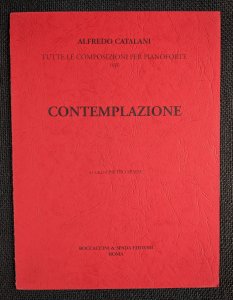 Alfredo Catalani Contemplazione Boccaccini & Spada