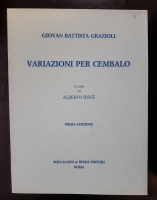 Giovan B Grazioli Variazioni (Harpsichord) sheet music