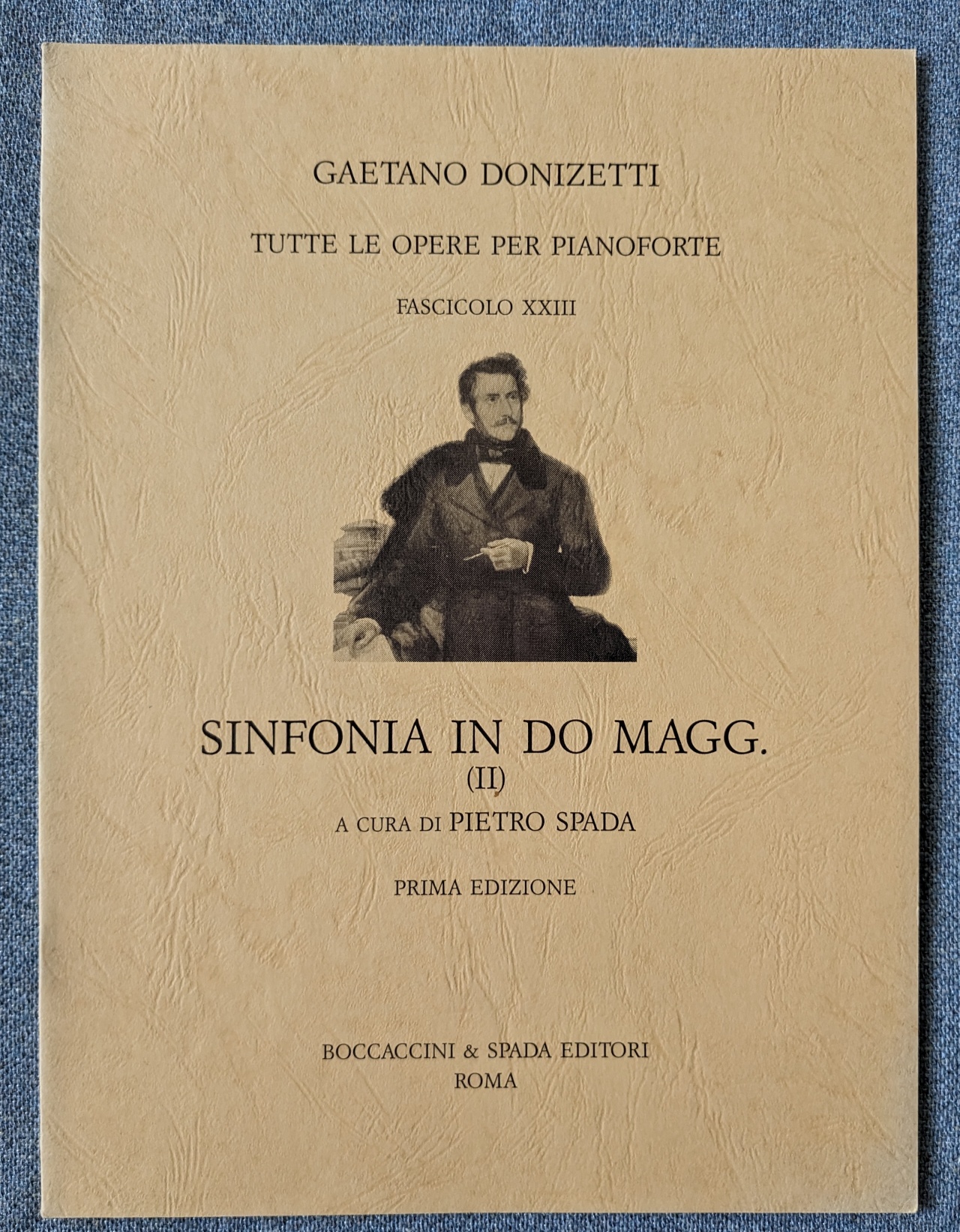 Gaetano Donizetti Symphony C Major Boccaccini & Spada - Click Image to Close