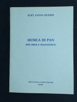 Kurt Anton Hueber Musica Di Pan For Oboe And Piano sheet music