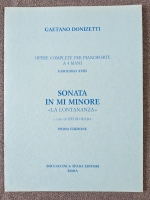 Gaetano Donizetti Sonata E Minor La Lontananza Boccaccini Spada