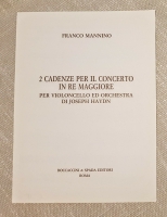 Franco Mannino 2 Cadences For Concert D Major