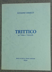 Luciano Chailly Trittico Violin And ,Cello Boccaccini And Spada