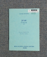 Gaspare Spontini Julie Overture (Booklet) Rev Loerenzo Tozz sheet music