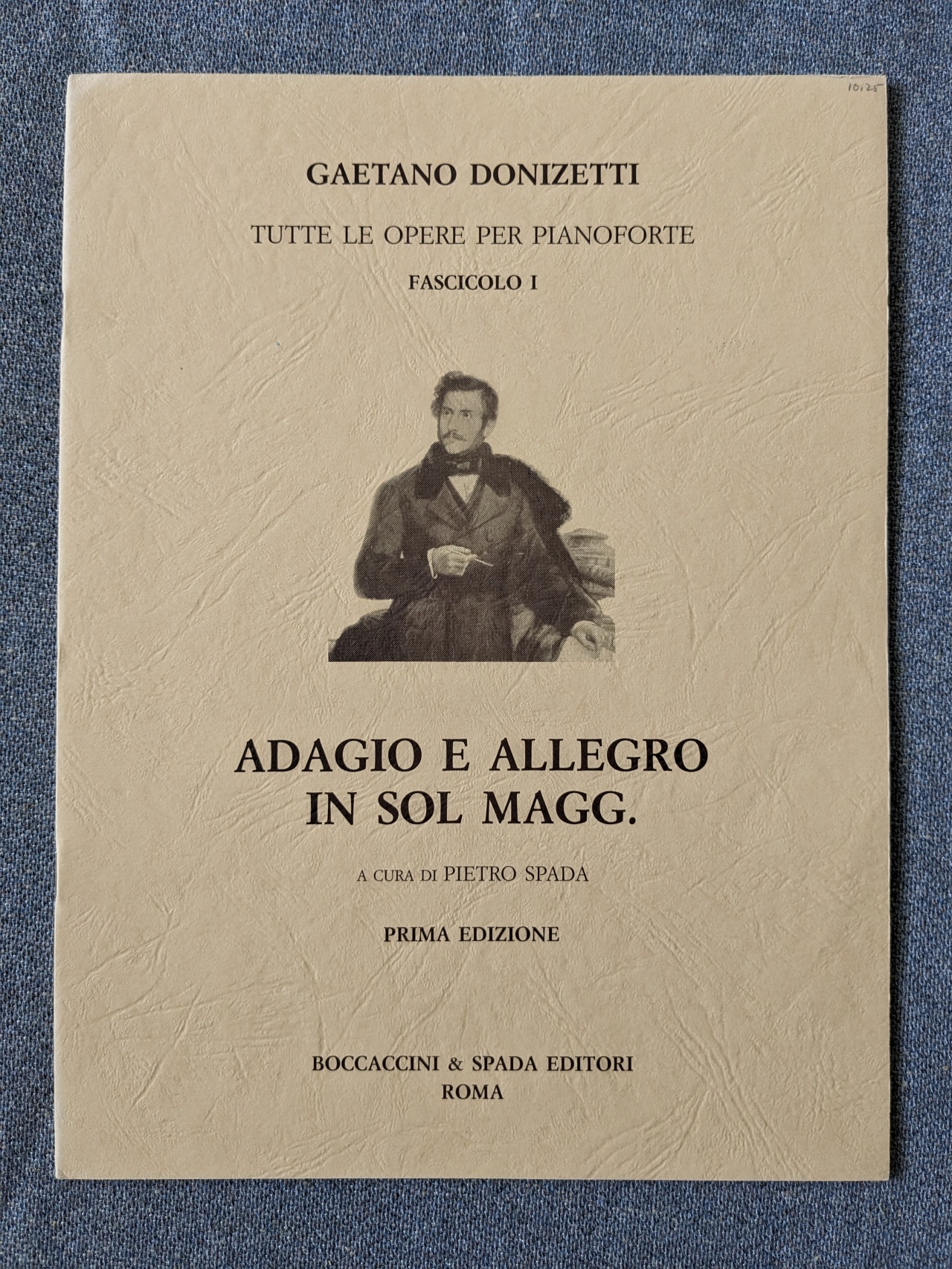 Gaetano Donizetti Adagio E Allegro In Sol Maggiore Pietro Spada - Click Image to Close
