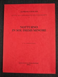 Alfredo Catalani Notturn Sol Diesis Minore Nocturno G# Minor