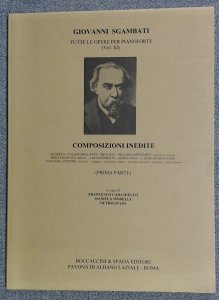 Giovanni Sgambati Unpubl. Compositions Composizioni Inedite