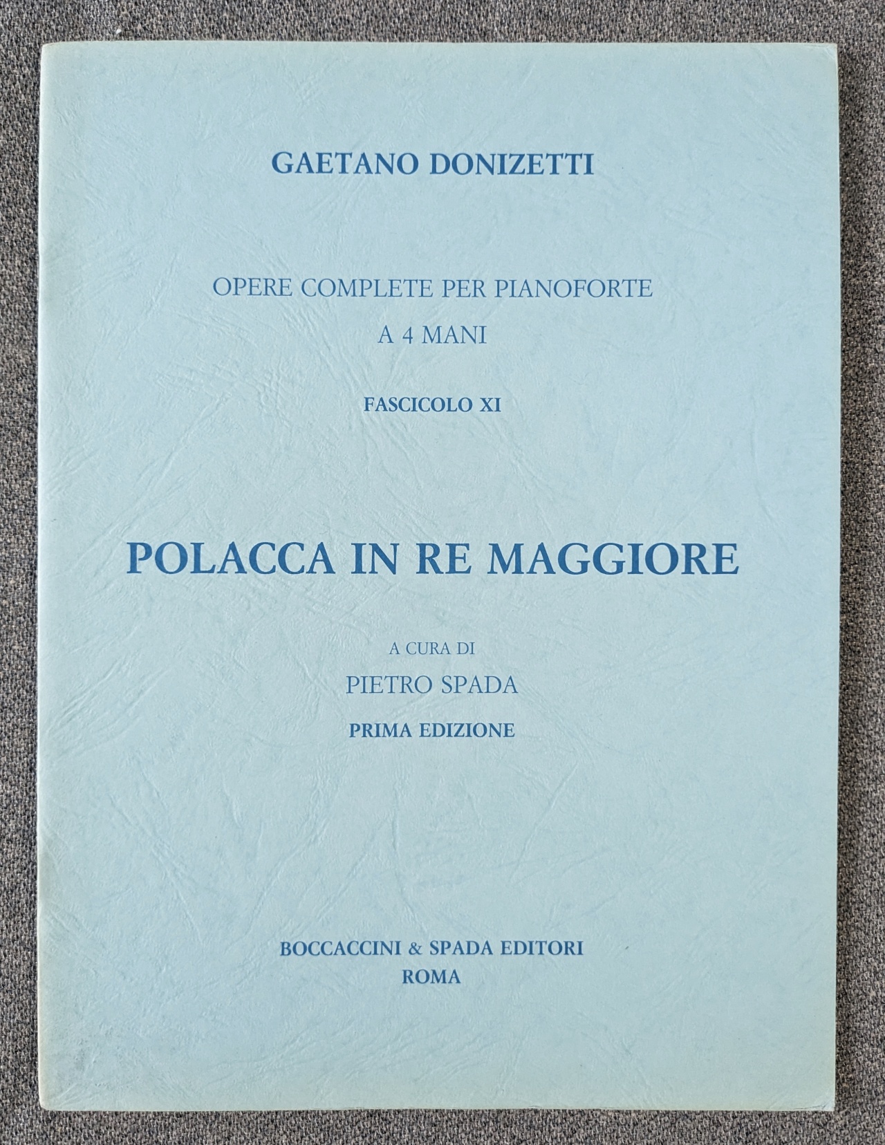 Gaetano Donizetti Polish In D Major Complete Piano Works - Click Image to Close