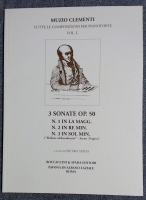 Muzio Clementi 3 Sonatas Op 50 A Major, D Minor & G Minor