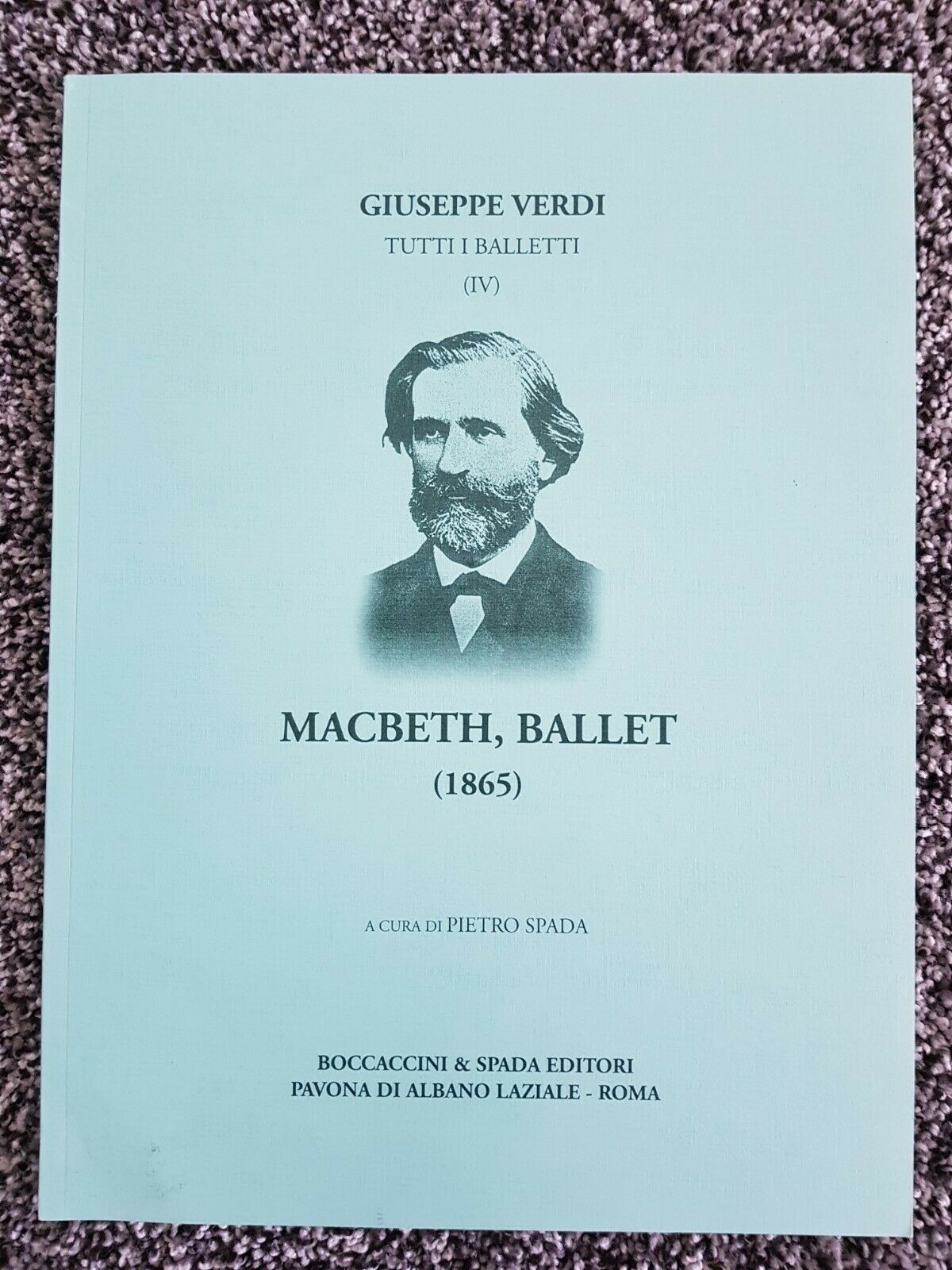 Giuseppe Verdi Macbeth, Ballet IV Edited by Pietro Spada - Click Image to Close