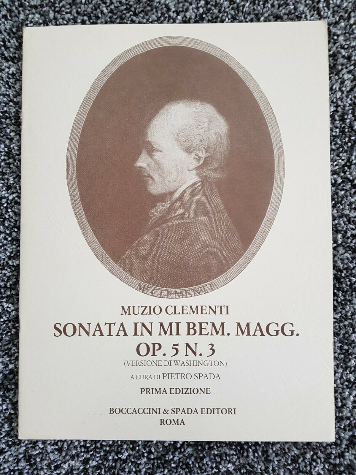 Muzio Clementi Sonata In E Flat Major Op 5 No 3 (Washington) - Click Image to Close