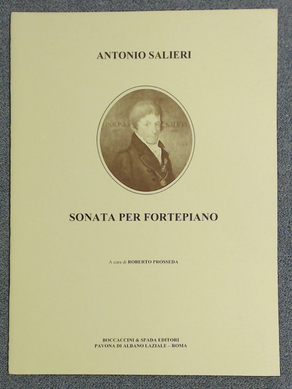 Antonio Salieri Sonata Per Fortepiano (Roberto Prosseda) - Click Image to Close