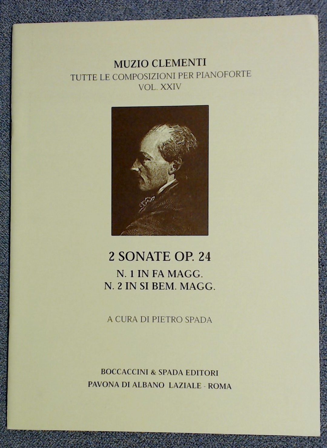 Muzio Clementi 2 Sonatas Op 24 In F Major And B Flat Major - Click Image to Close