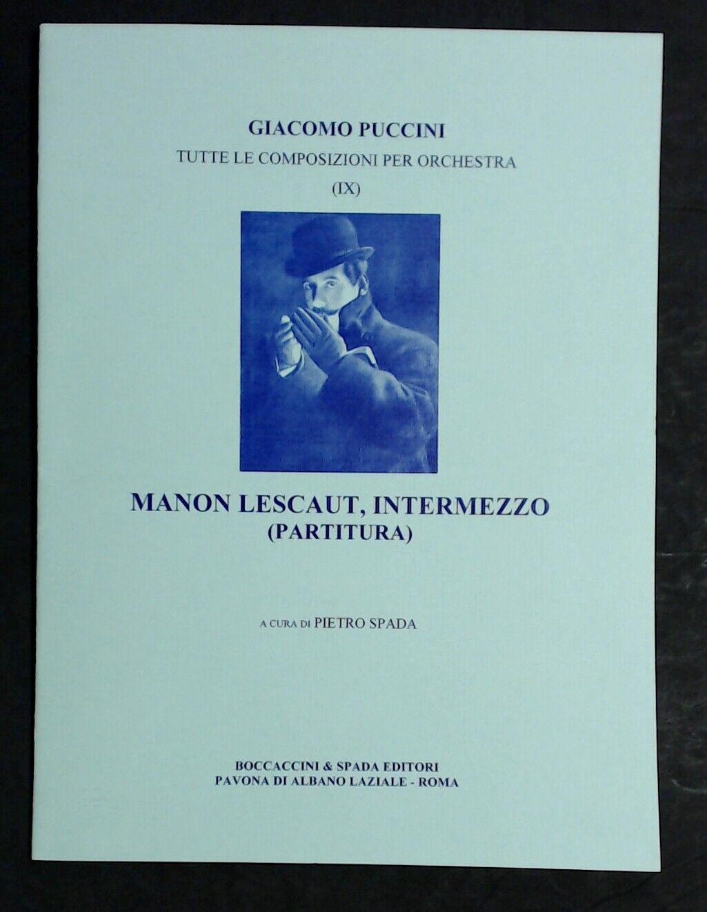 Giacomo Puccini Mano Lascaut Intermezzo Orchestra - Click Image to Close